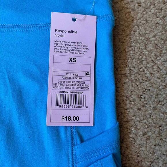 Wild Fable Women's High-Waisted Ultra Soft Leggings Azure XS NEW! - Picture 5 of 11